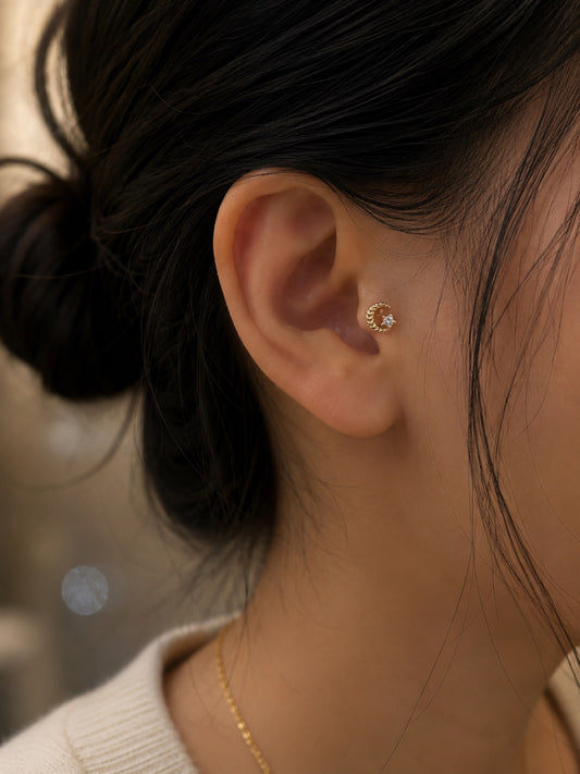 Deniz Tragus Küpe - Piercing