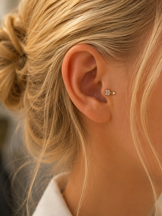 Ok Tragus Küpe - Piercing
